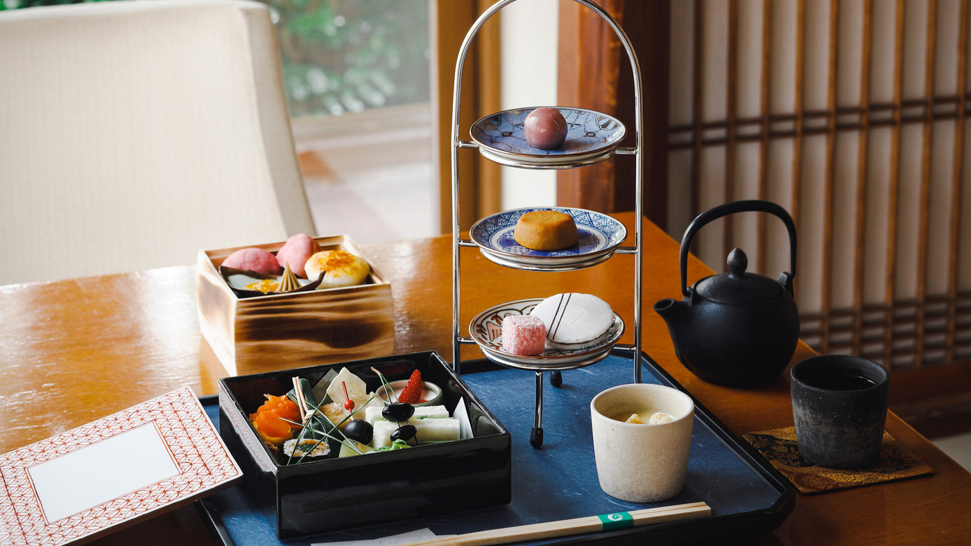 和とモダンが融合するラグジュアリーホテルでこだわりの朝食を3493031