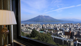 プレミアム ツインルーム 禁煙 桜島ビュー エキストラベッドなし