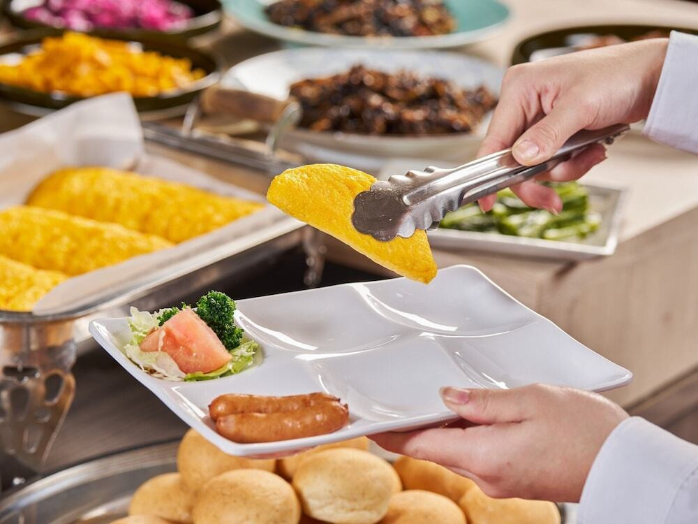 朝食ビュッフェ