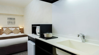 (禁煙)スーペリアダブル(キッチン付) (ハウスキーピングは有料オプション)