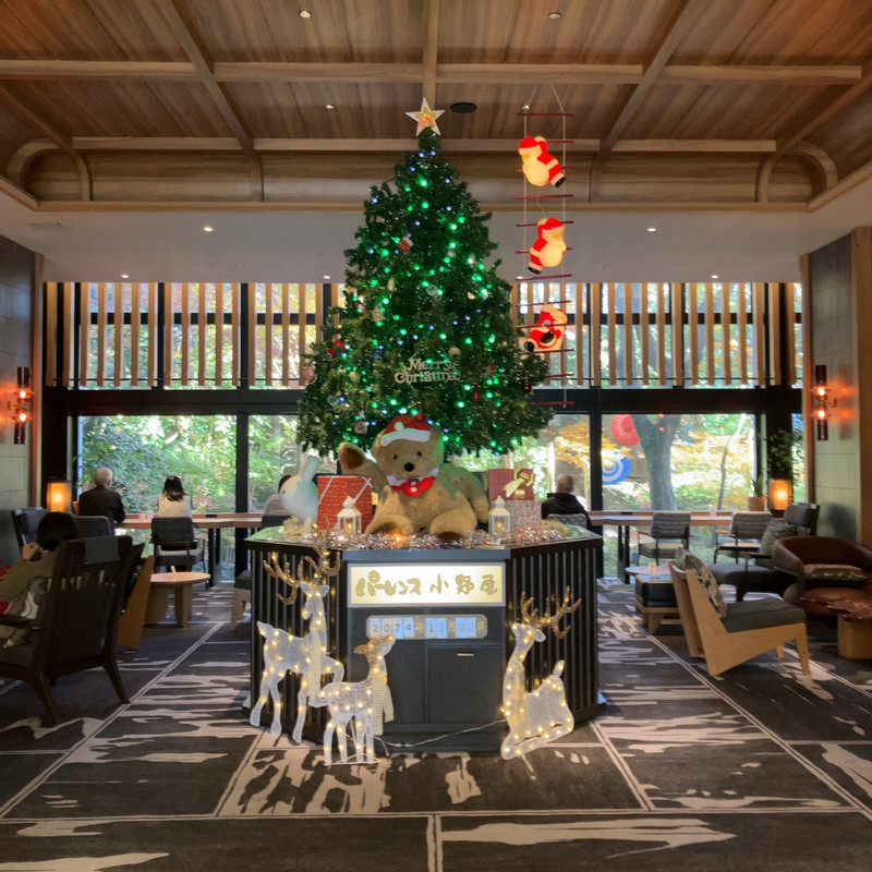 エントランスのツリー