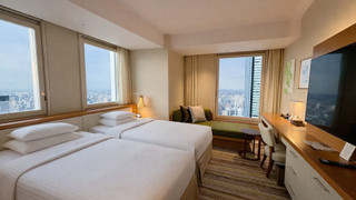 デラックスコーナーツインルーム 禁煙 (View Bath付き)