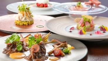 ディナーコースの例(1) / 1