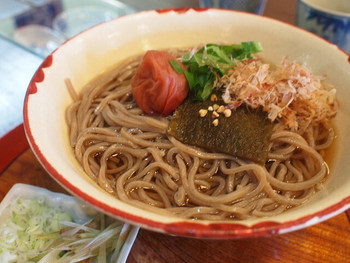 「たかや」料理 1061234 梅かけそば
