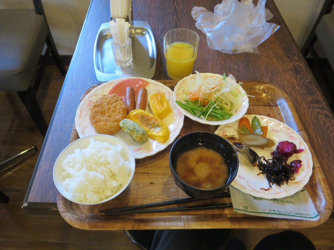 朝食メニューも揃っています