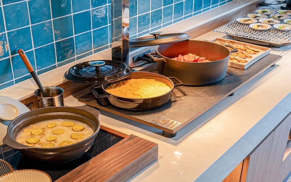 朝食ビュッフェ