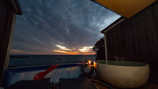 ダブルルーム　露天風呂付　シービュー　1階