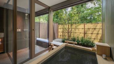 デラックスルーム(温泉露天風呂付)／浴室一例 / 11