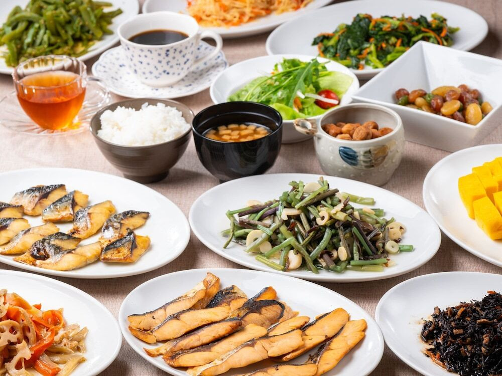 朝食ビュッフェ