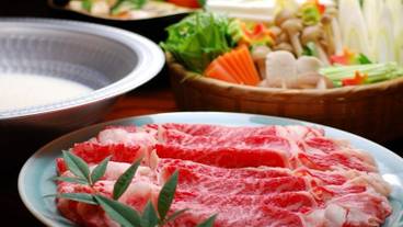 夕食／しゃぶしゃぶコース一例 / 7