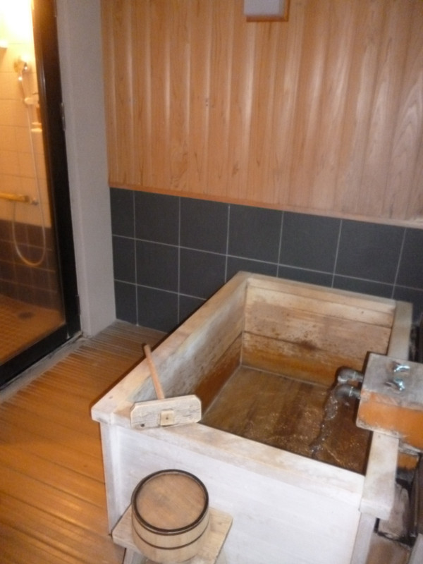 客室内の露天風呂