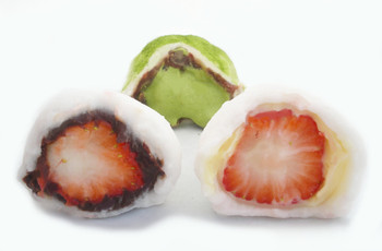 「和菓子 なごし 本店」料理 1009010 大福断面
