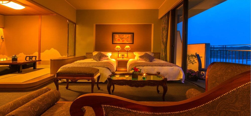 絶景テラスに癒される♡最上階の客室「華真珠」3908457