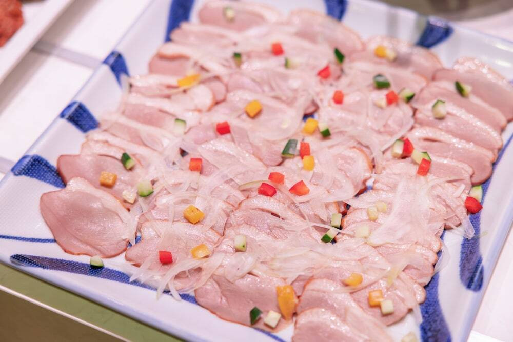 朝食ビュッフェ