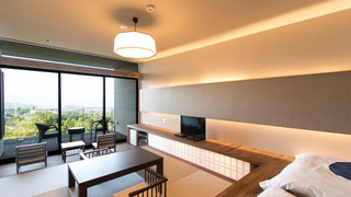 半露天風呂付き和洋室　1F