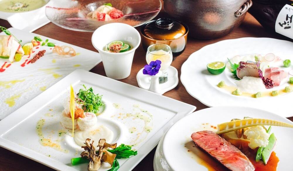 フレンチ懐石 一例 / 1