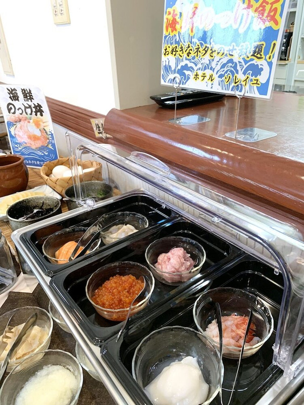 朝食ビュッフェ