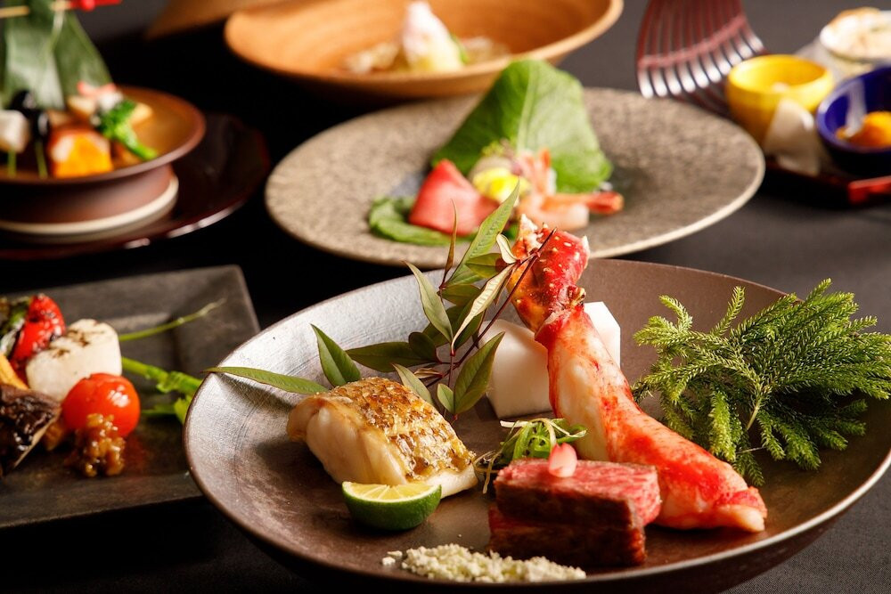 日本料理 からまつ　料理一例