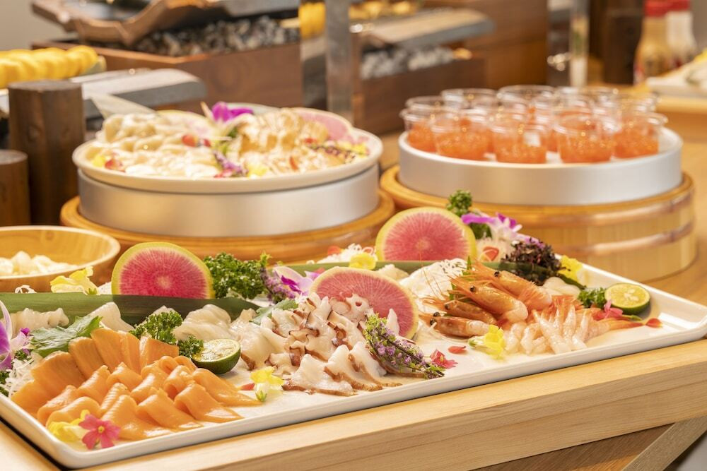 朝食ビュッフェ