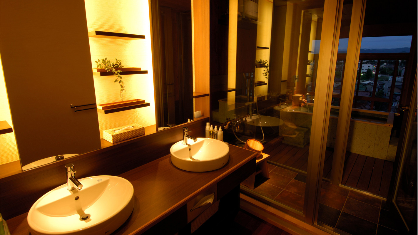 星の棟露天風呂付Aタイプ　スイート和洋室③