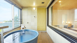 天然温泉 ビューバス付デラックス和洋室（禁煙）