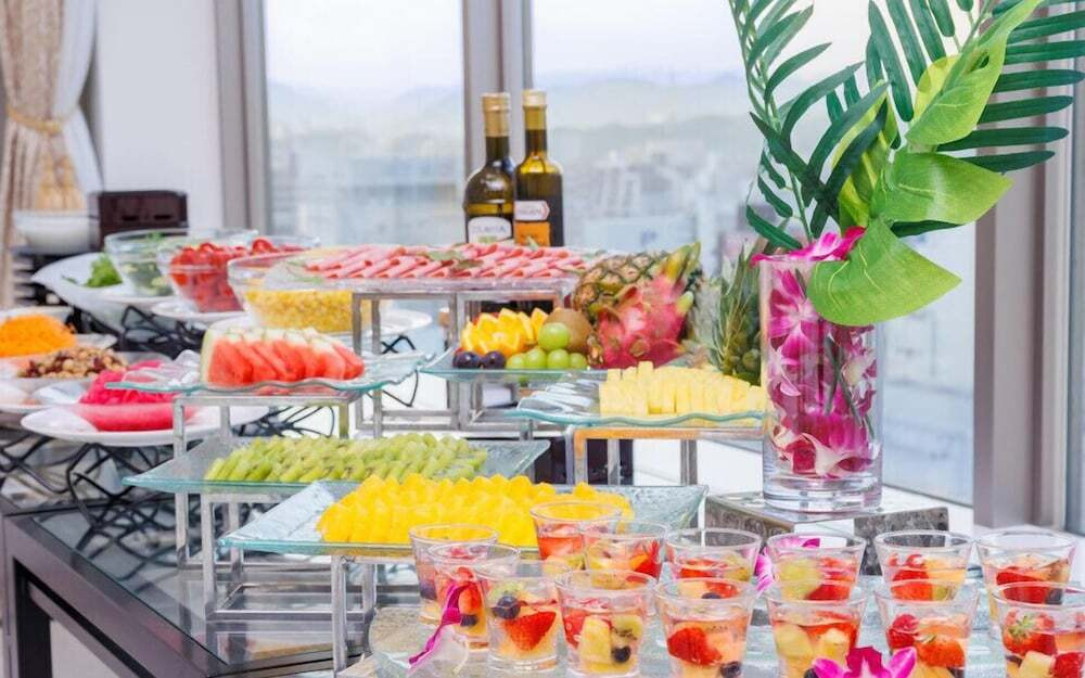 朝食ビュッフェ