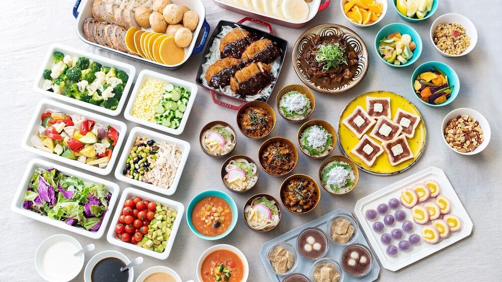 朝食ビュッフェ