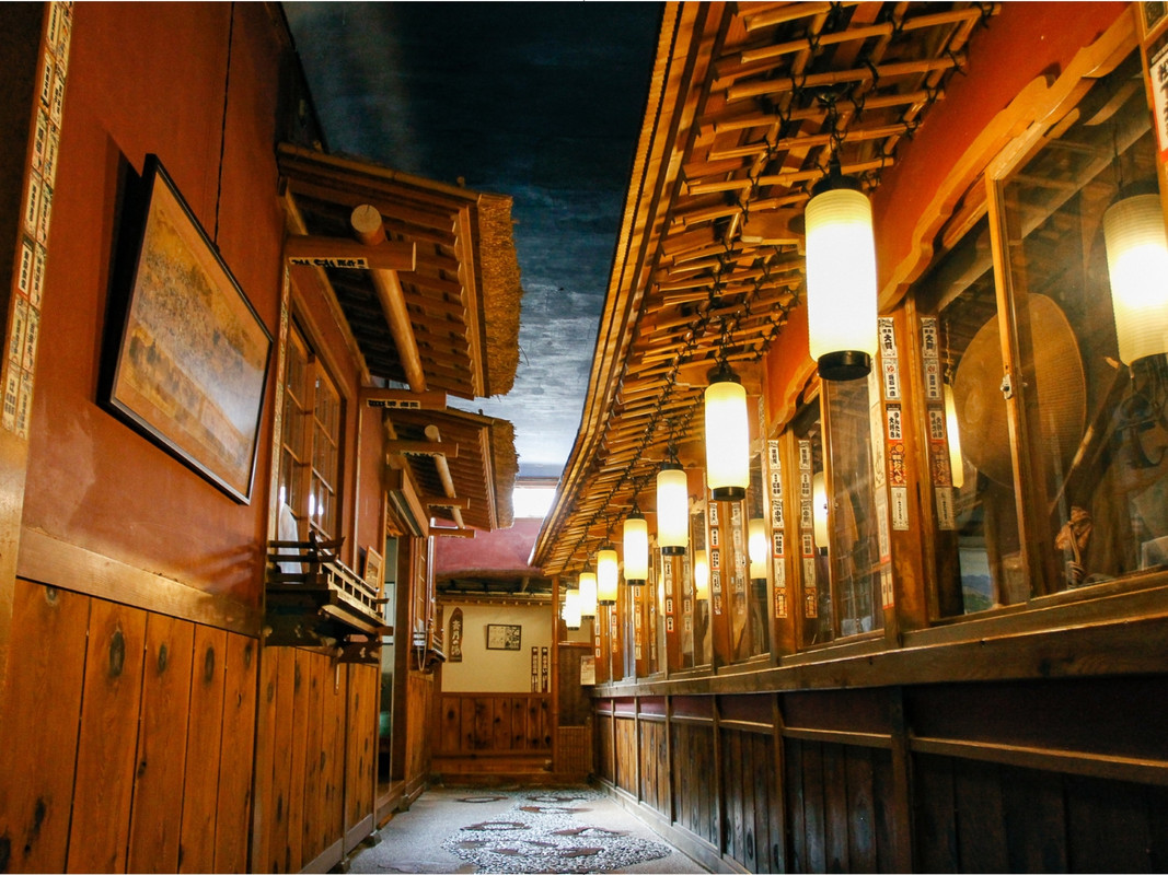 文化財「斉月楼」廊下③