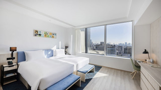 デラックス ツインルーム (with sofa bed)