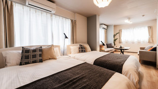 ツインルーム (キッチン/シャワー/トイレ付) エレベーターなし 205室 禁煙