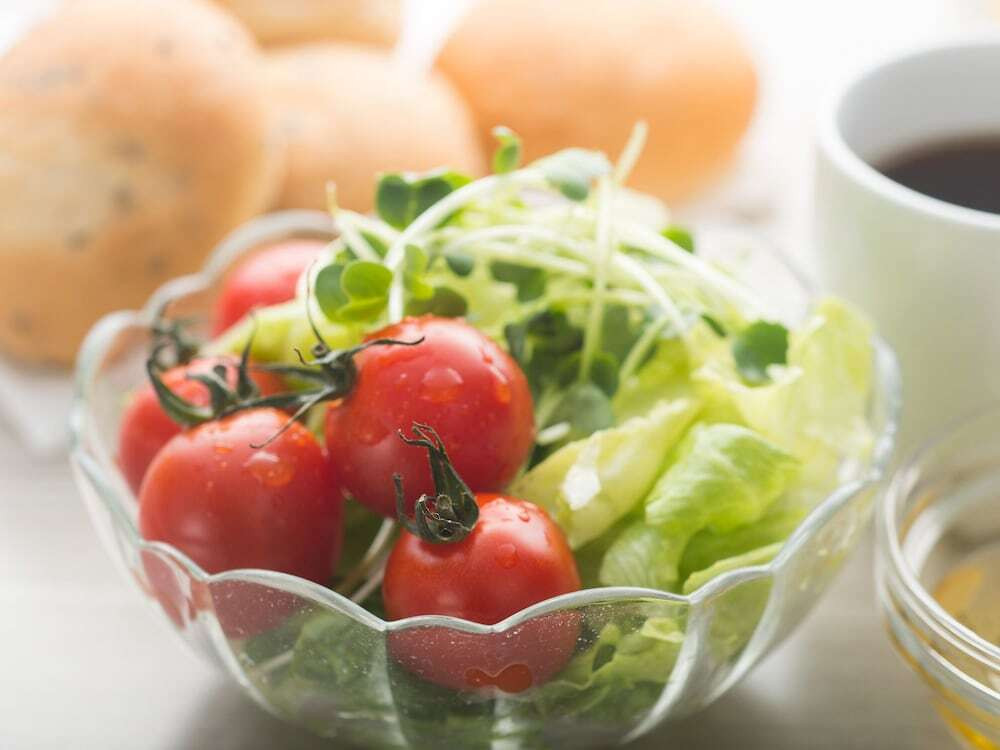 朝食ビュッフェ