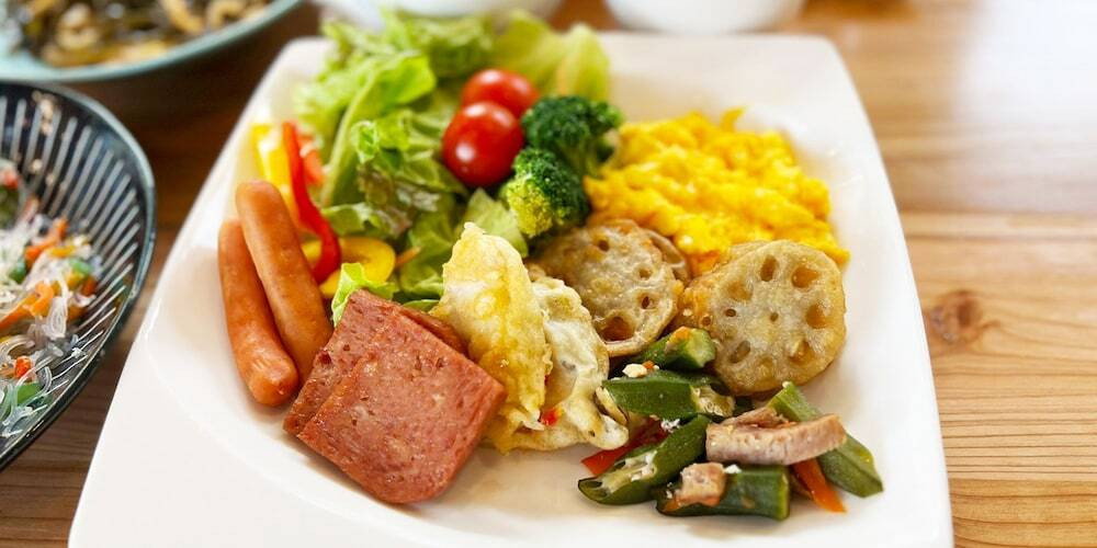 朝食ビュッフェ