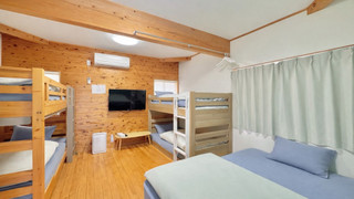 ファミリー コテージ ベッド (複数台) 禁煙