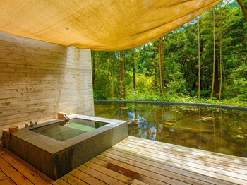 Be particular about "Rooms with open-air baths with natural hot spring water"! 3366004