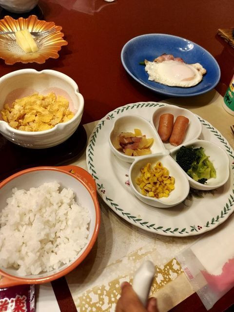 satoakeさんが宿泊した時の、子ども用の朝食セット。器も可愛らしく、お子さんも気分が上がりそう / 1