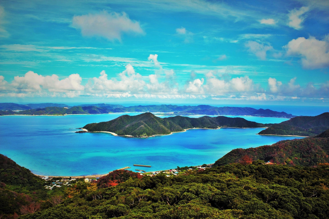 島の風景 奄美大島・龍郷湾