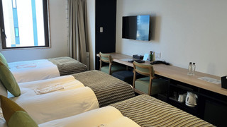 トリプルルーム 禁煙 [マイクロバブルトルネードジェットバス付] [27 平米]