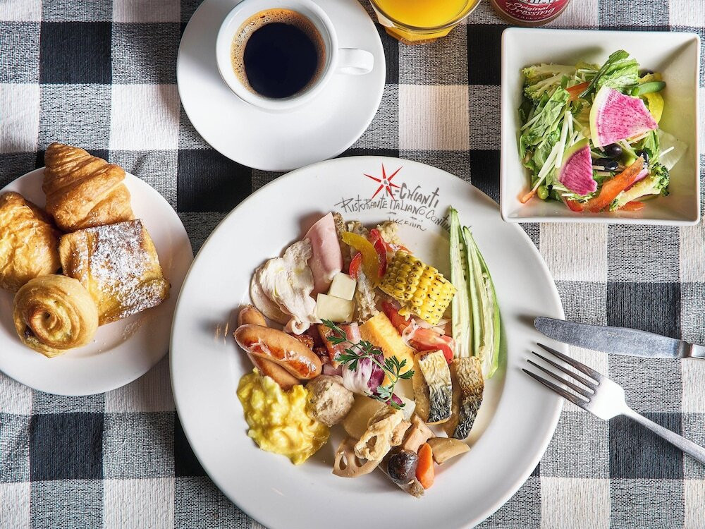 朝食ビュッフェ