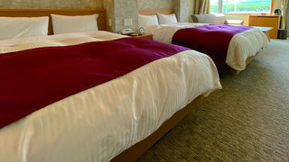 特別室 デラックスツインルーム - 富士山側 テラス付き, 角部屋 (34.33平米)