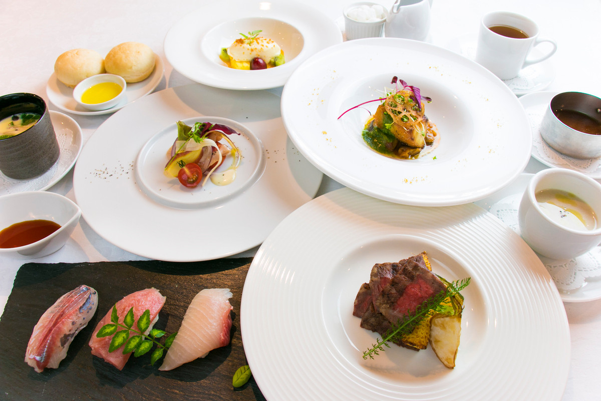 ディナーコースのメニュー例①