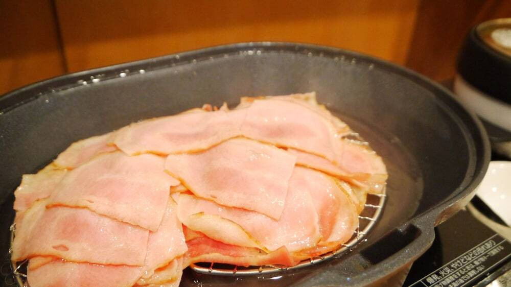 朝食ビュッフェ