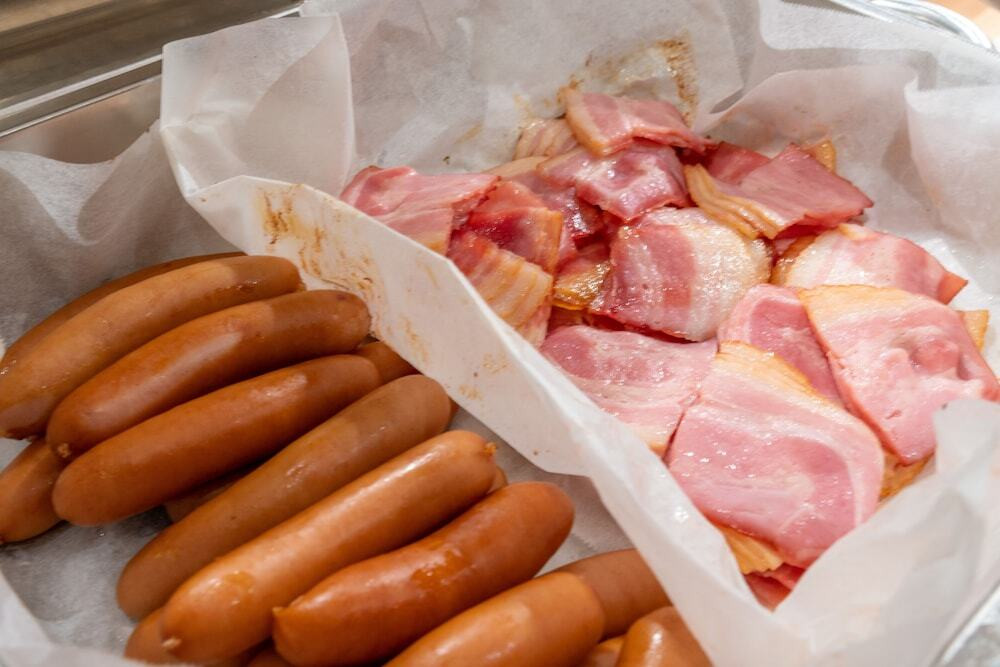 朝食ビュッフェ