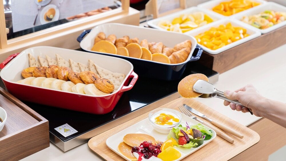 朝食ビュッフェ