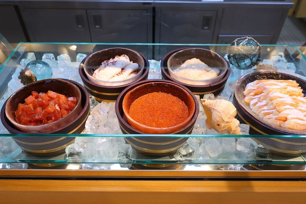 朝食ビュッフェ