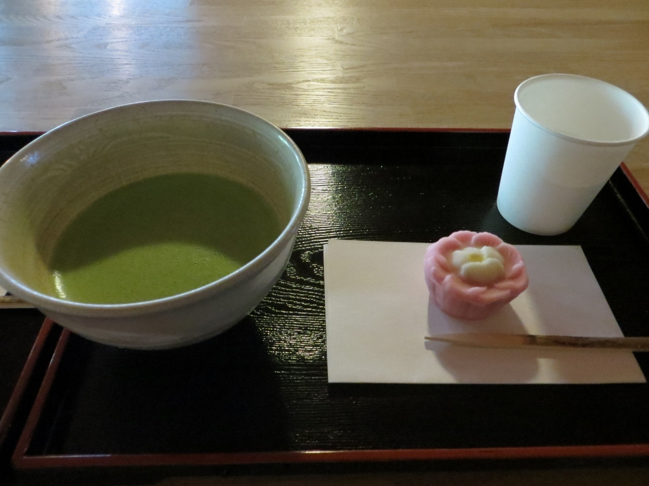 お茶席でちょっと休憩♪961911