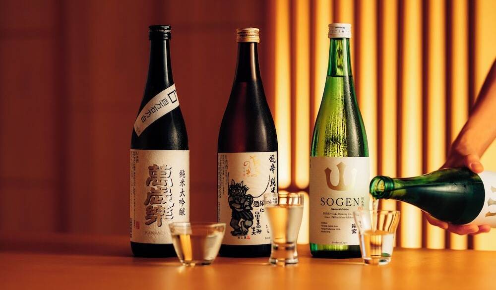 地酒飲み比べセット / 4