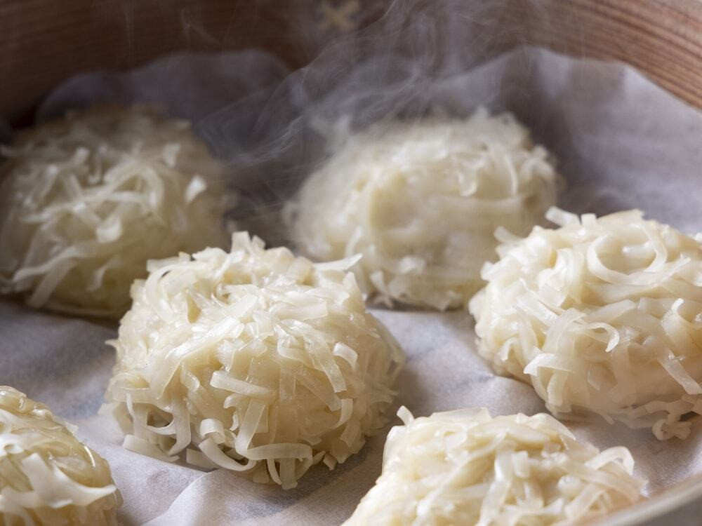 朝食ビュッフェ