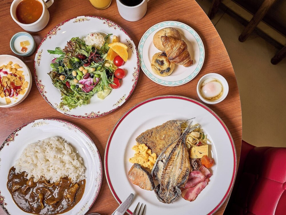 朝食ビュッフェ