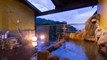 展望露天風呂付きキングサイズベッドルーム② / 2