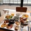 朝食はビュッフェ